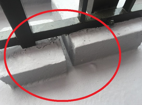 防水　浮き　亀裂